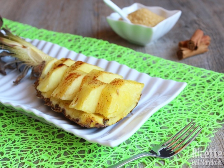 Ricetta Ananas al forno