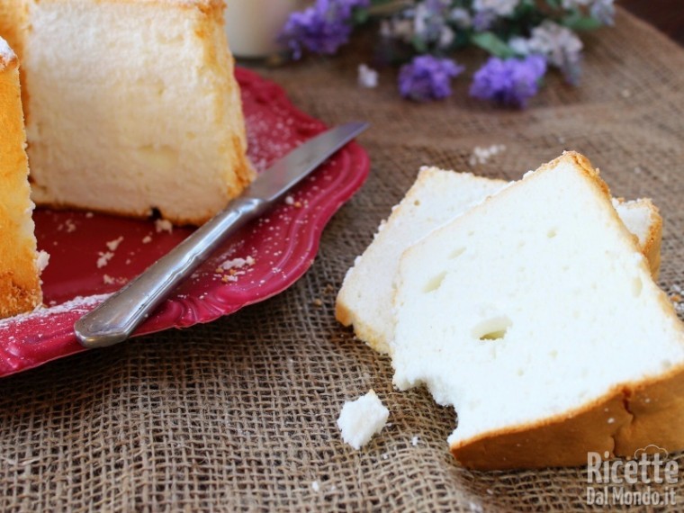 Come fare l'angel cake senza glutine
