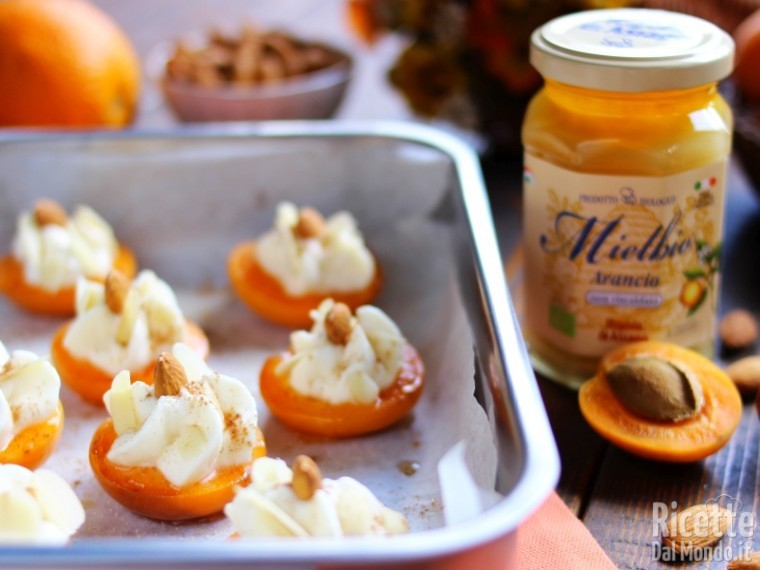 Ricetta albicocche al forno al miele