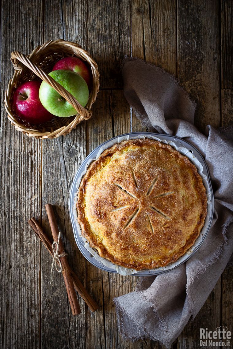 Ricetta apple pie americana, la torta di nonna papera