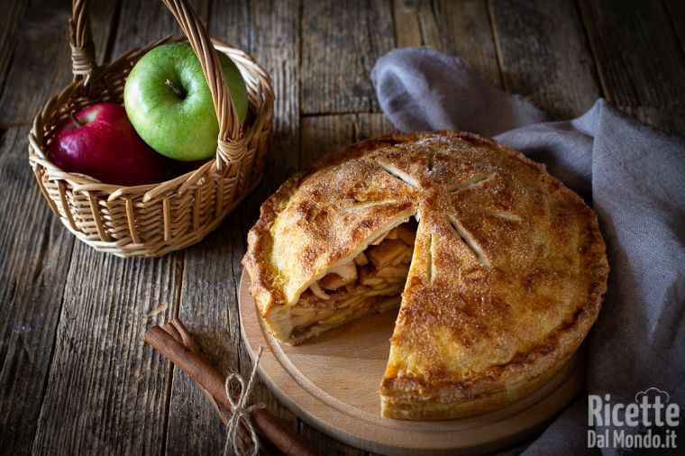 Ricetta Apple pie, ricetta originale americana