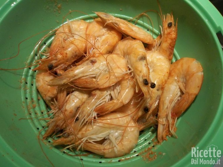 Bavettine con Zucchine e Gamberetti