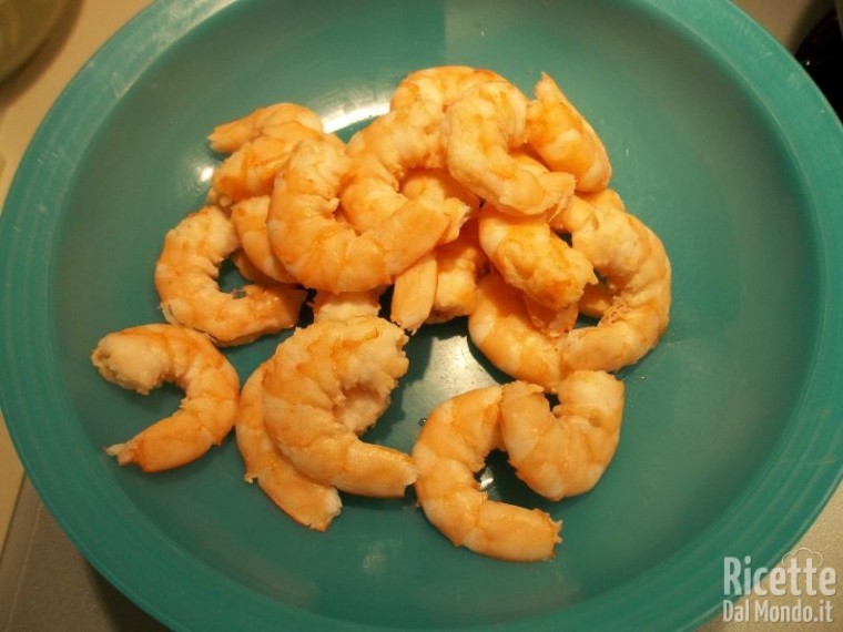 Bavettine con Zucchine e Gamberetti