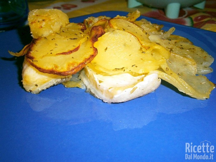 Ricetta Baccalà con Patate sottili