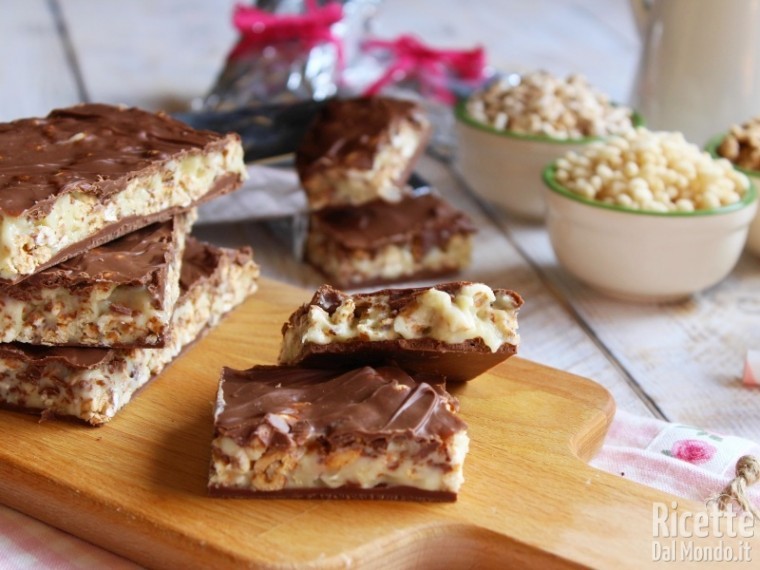 Ricetta barrette kinder cereali