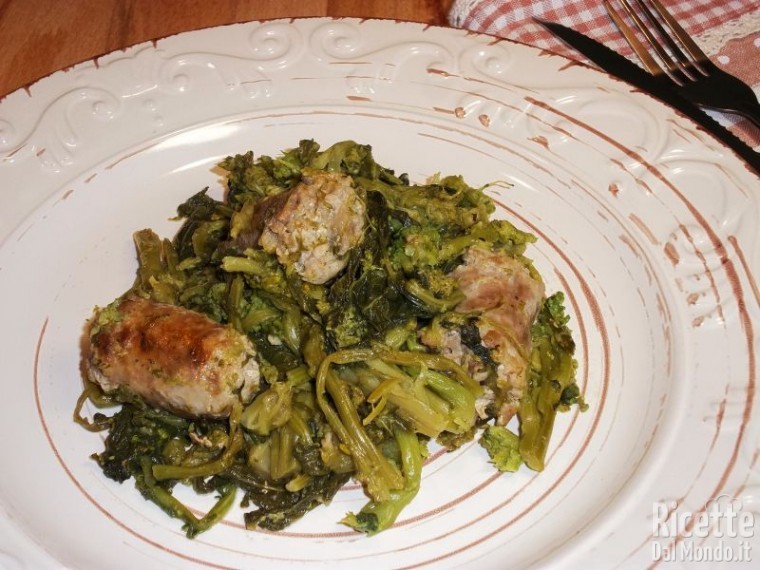 Ricetta Broccoli e Salsiccia