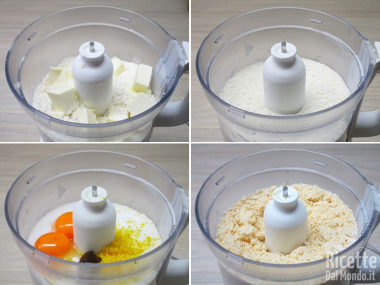 Preparare l'impasto della pasta frolla