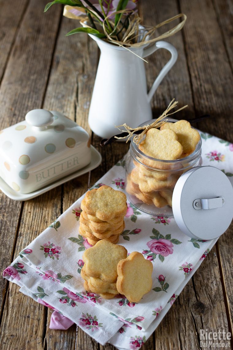 Ricetta biscotti al burro friabilissimi