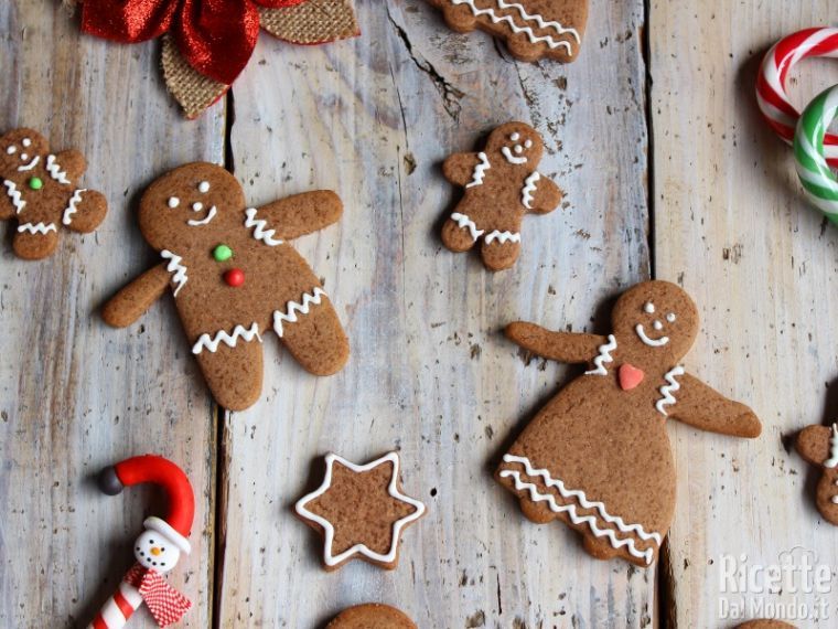 Servire i Biscotti pan di zenzero