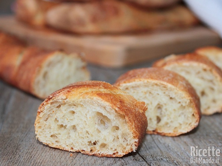 Ricetta baguette con lievito madre disidratato