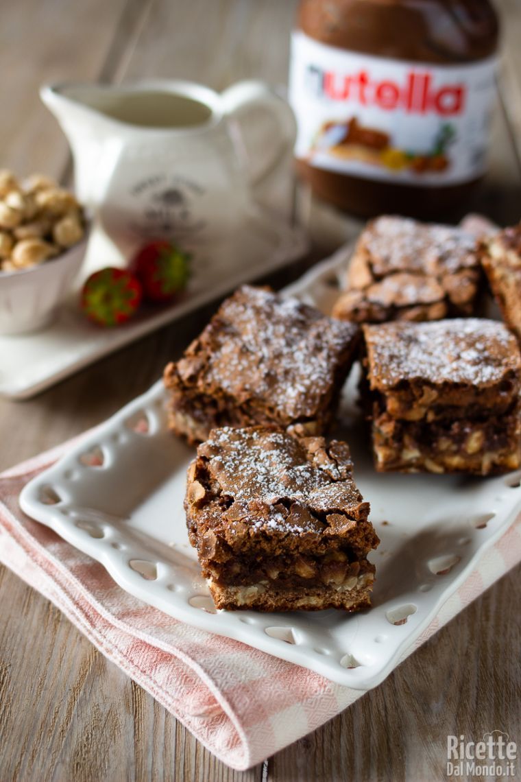 Come fare i brownies alla Nutella