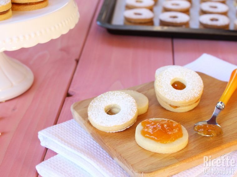Ricetta biscotti occhio di bue