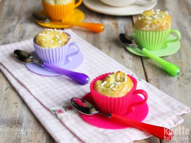 Brioches in tazza