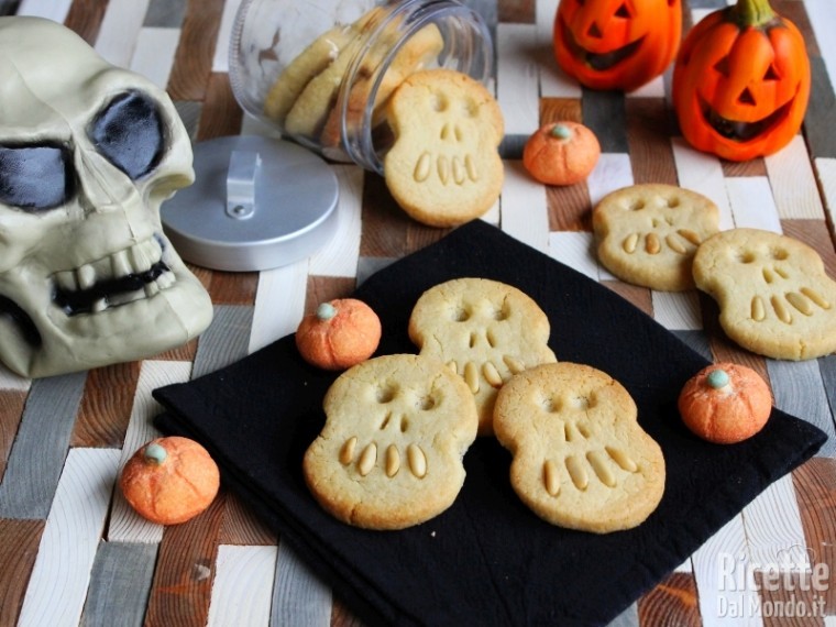 Ricetta biscotti teschio