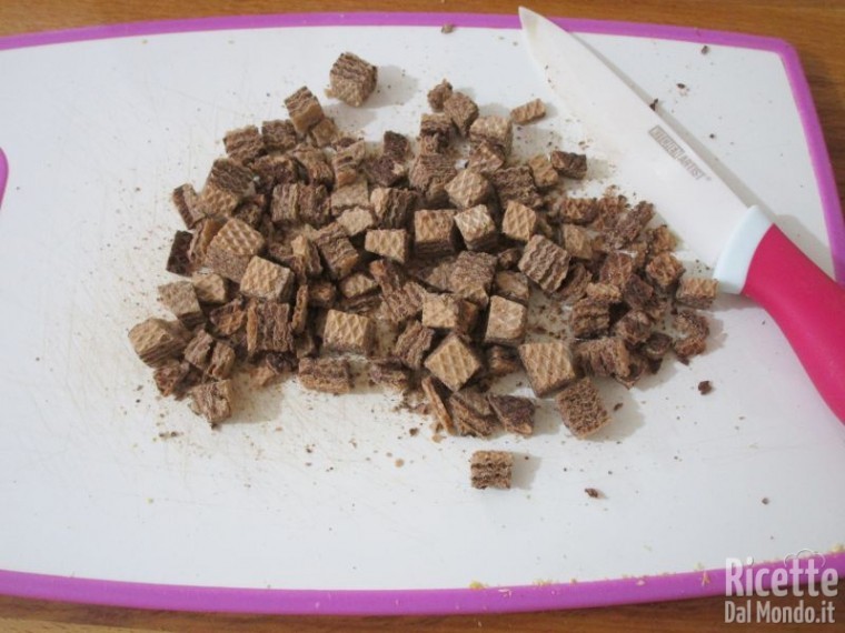 Bicchieri di ricotta e Nutella 4