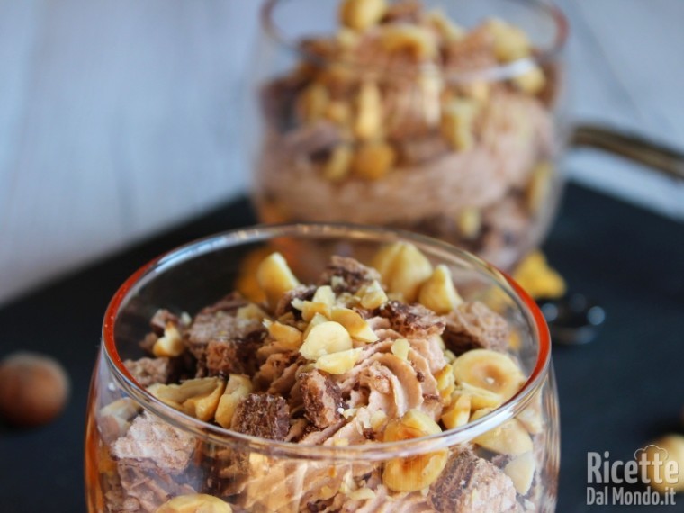 Bicchierini di ricotta e Nutella 11