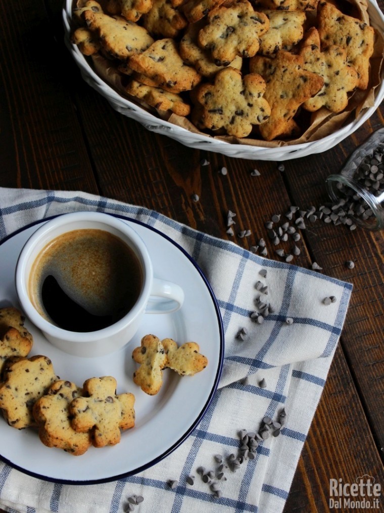 Come fare i Biscotti con gocce di cioccolato