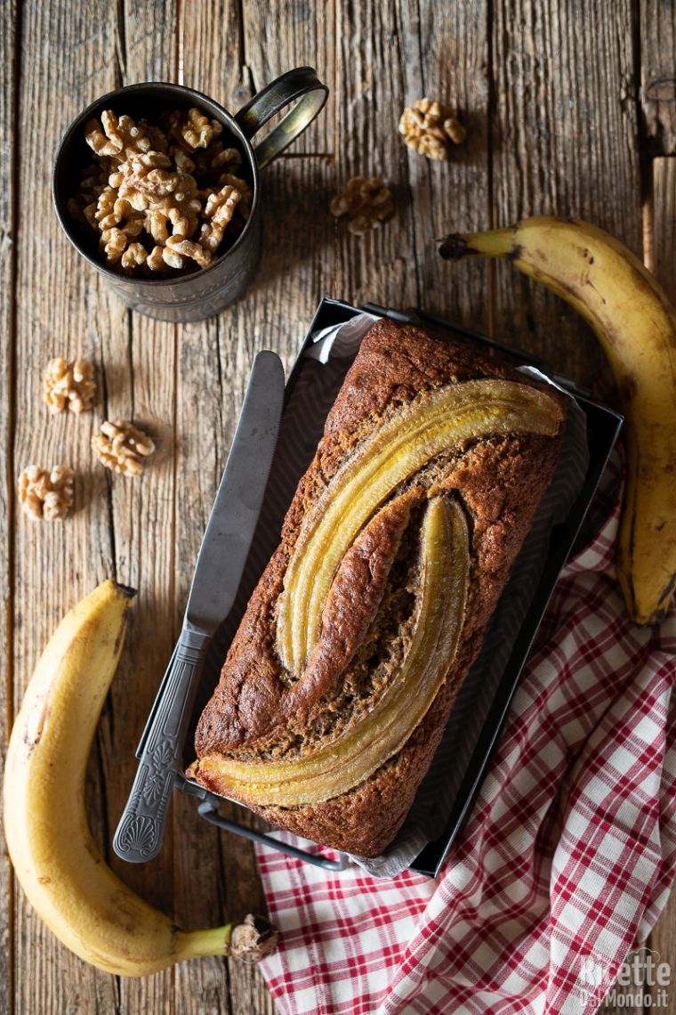 Ricetta banana bread americano