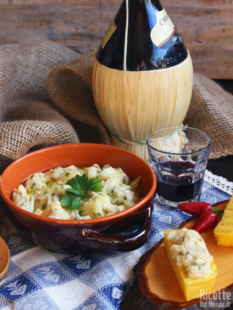 Ricetta del Baccalà alla vicentina