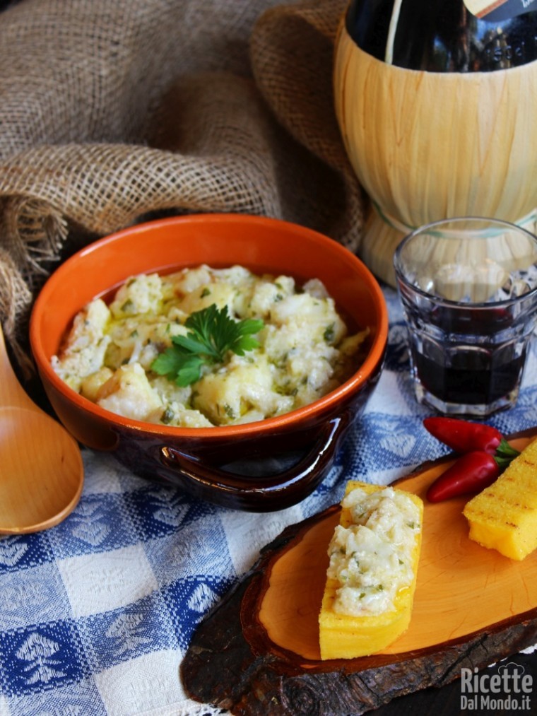 Baccalà alla vicentina al latte