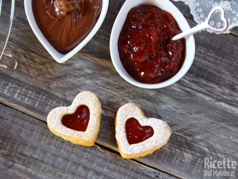 Ricetta Biscotti di san valentino