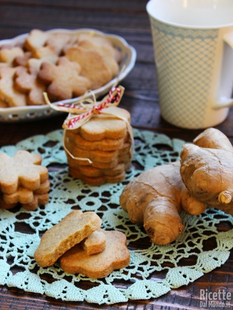 Ricetta Biscotti allo zenzero