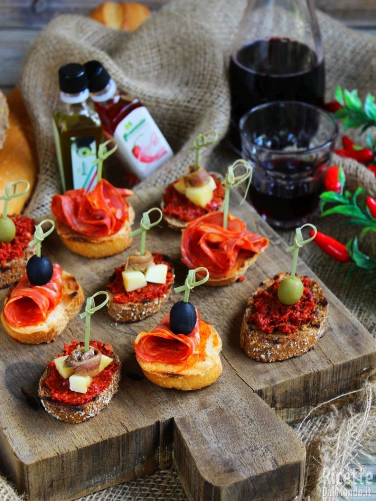 Come fare le bruschette piccanti con la 'nduja