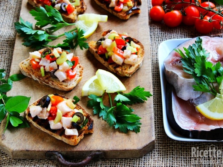 Ricetta bruschette alla marinara