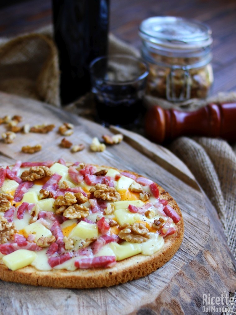 Semplici bruschette al formaggio