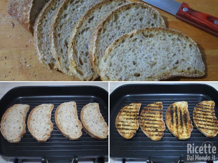 Bruschette con fichi dolci e bacon croccante 2