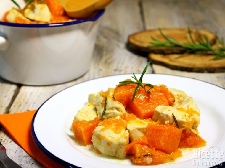 Bocconcini di pollo con la zucca: ricette di Halloween