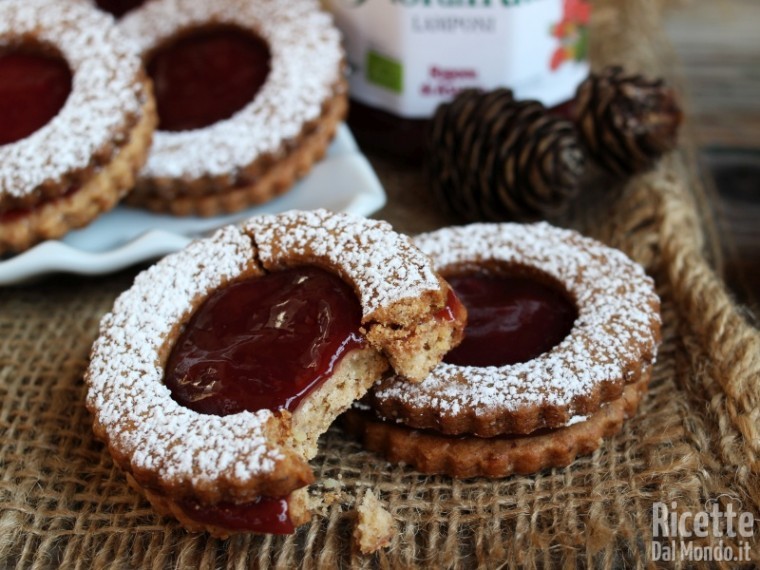 Ricetta biscotti Linzer