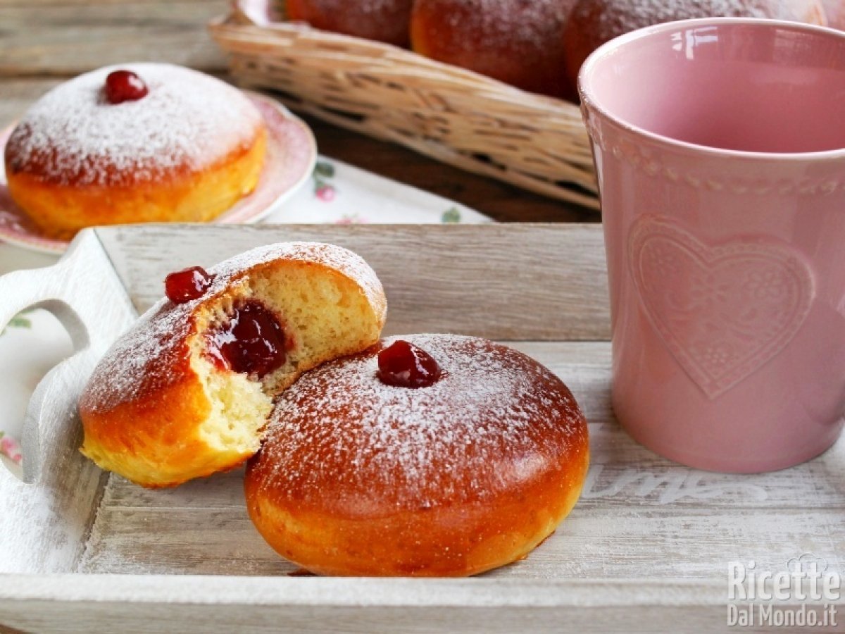 Bomboloni Al Forno Leggerissimi Ricettedalmondo It