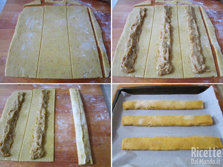 Farcire i dolcetti con la composta di fichi