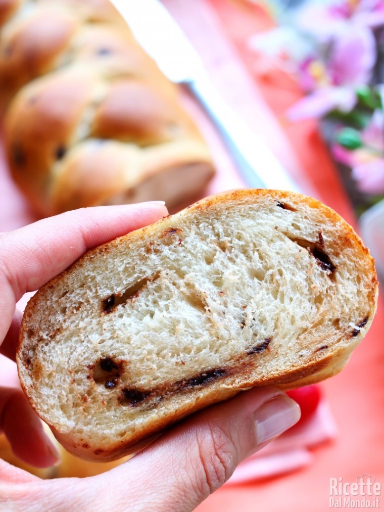 Dolce soffice per la colazione vegana