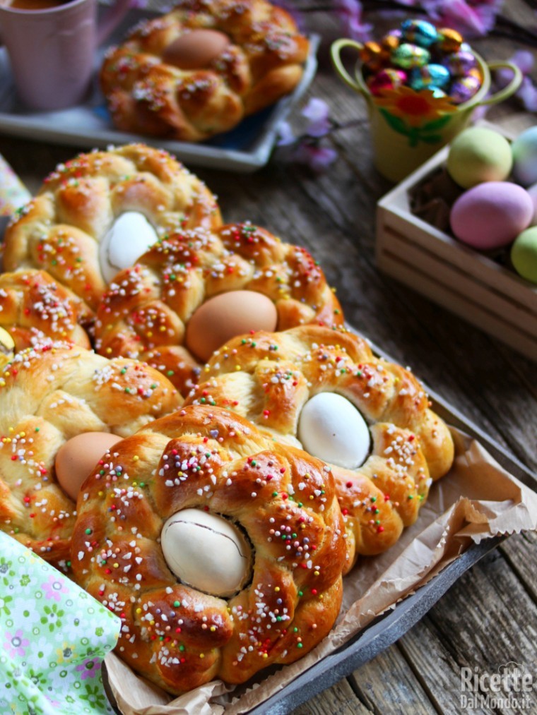 Ricetta briochine di Pasqua