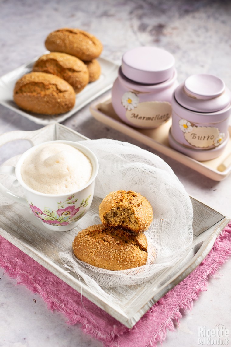 Ricetta biscottoni integrali da inzuppo