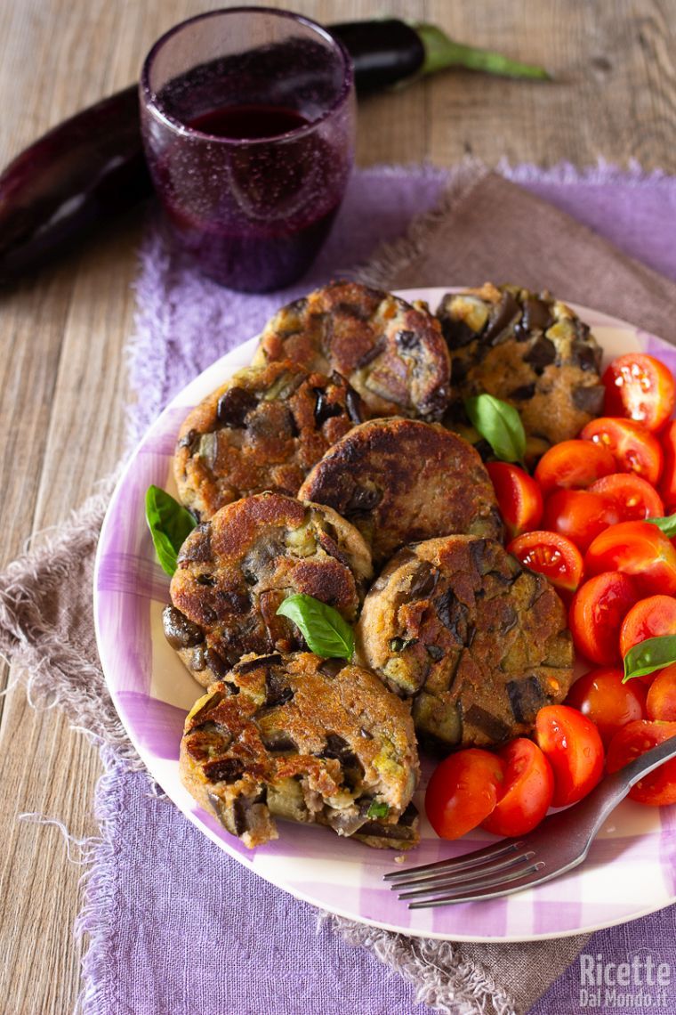 Come fare i burger di melanzane