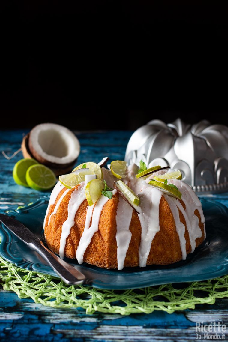 Ricetta bundt cake cocco e lime