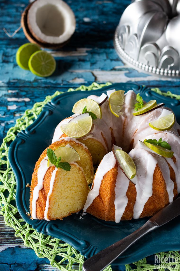 Come fare la bundt cake cocco e lime