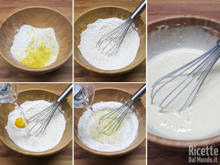 Preparare la pastella