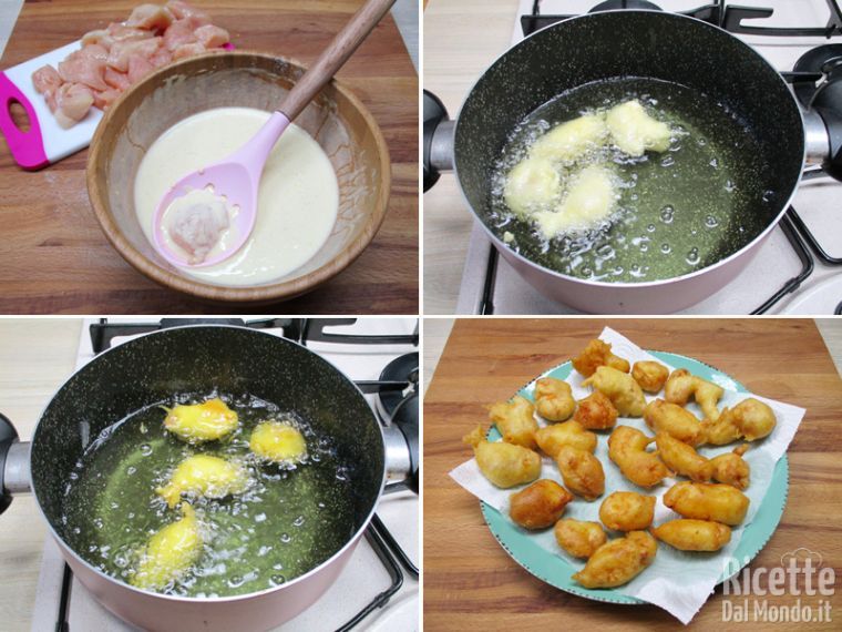 Friggere i bocconcini
