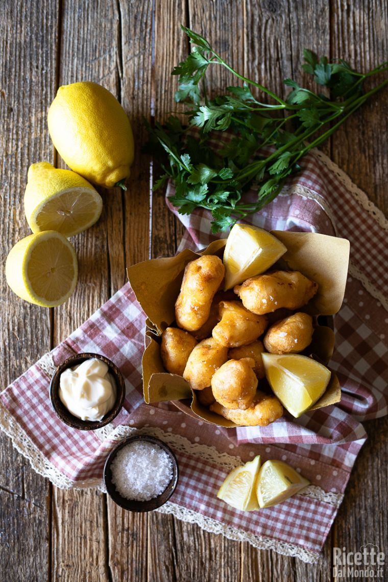 Ricetta bocconcini di pollo in pastella