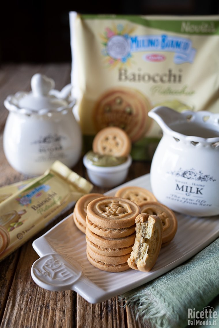 Baiocchi al pistacchio dove si trovano