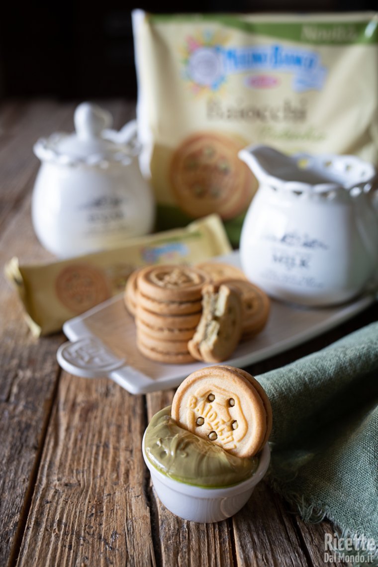 Baiocchi al pistacchi: valori nutrizionali