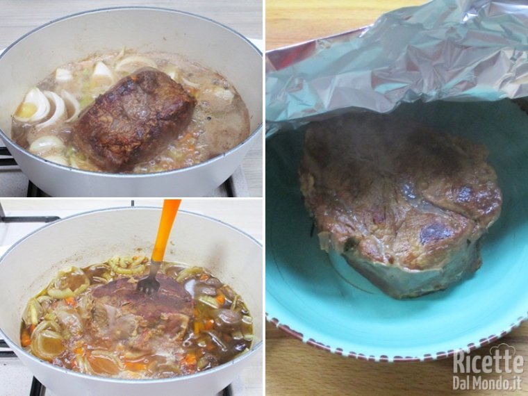 Cuocere la carne