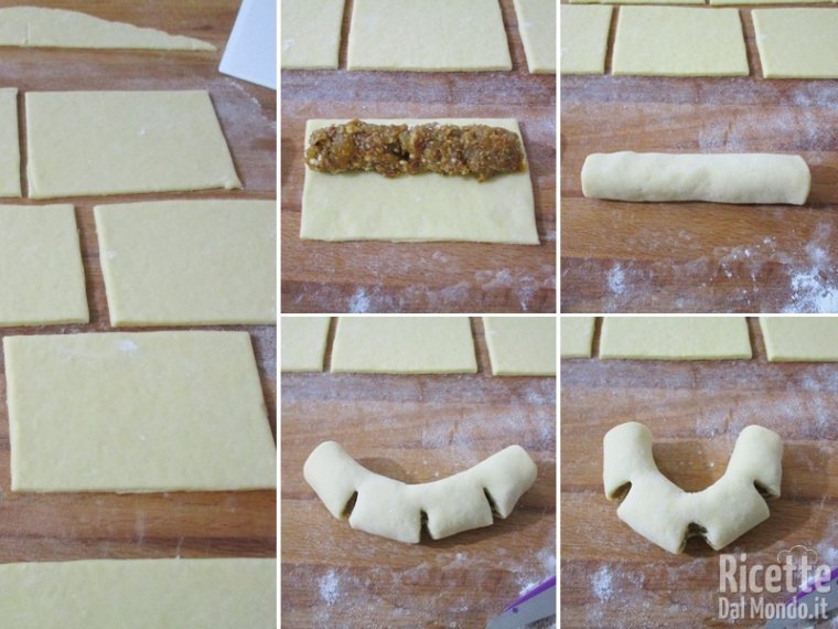 Ritagliare e farcire i biscotti