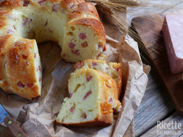 Ricetta ciambella rustica salata