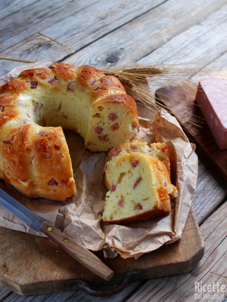 Ricetta ciambella rustica salata velocissima