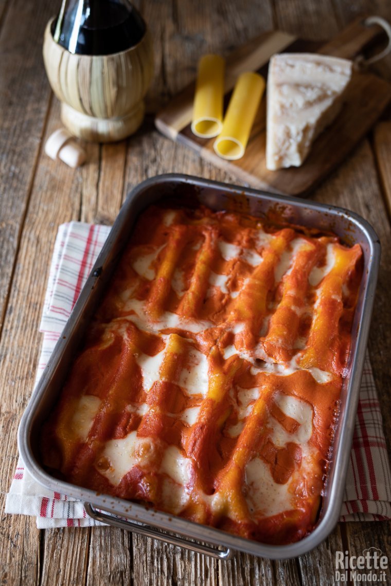 Ricetta cannelloni al forno